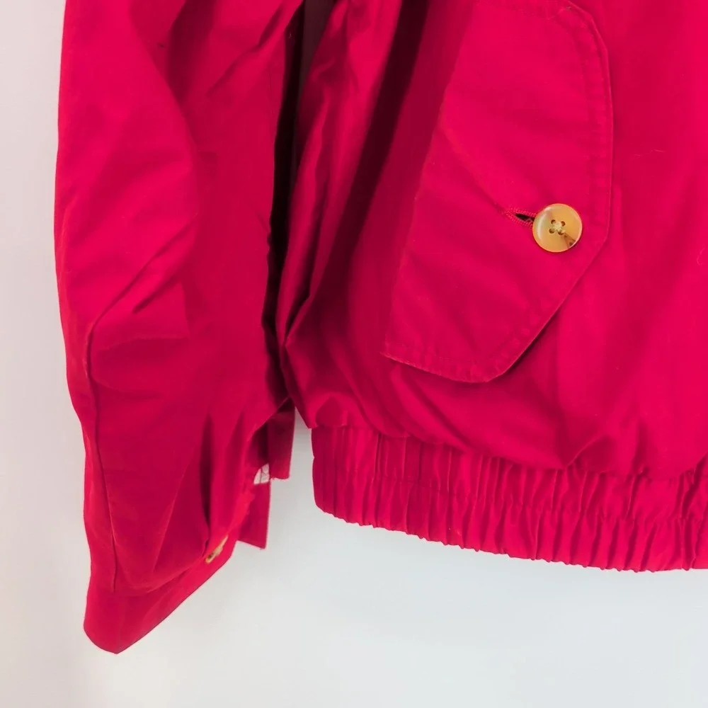Vtg 90,s Super Bowl‎ XXXII San Diego Gear For Sports Mens Red Full Zip Jacket XL